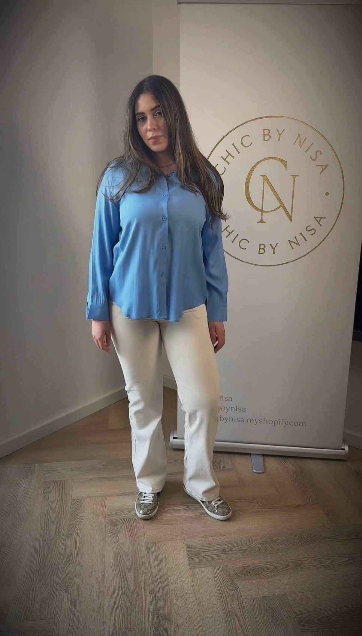 “Nisa Split Blouse”